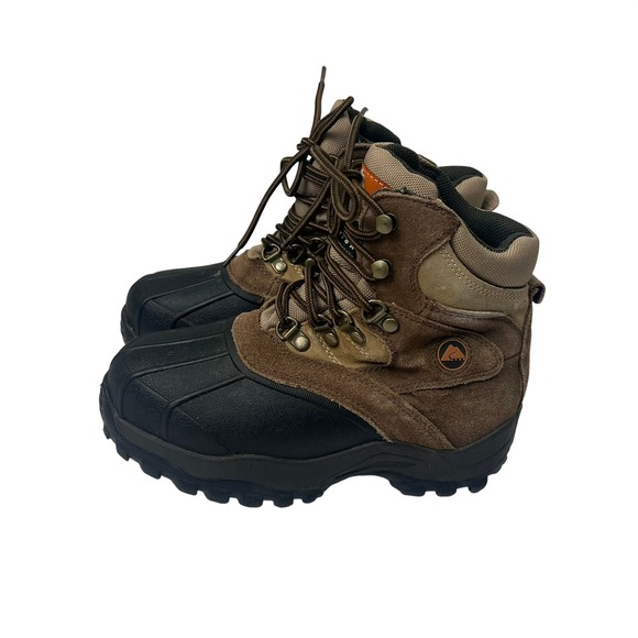 Ozark Trail Shoes - Ozark Trail Womens Size 7 Brown Suede Waterproof Winter Snow Boots